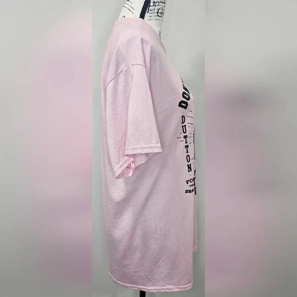 **$OLD**Yellowstone Don't Make Me Go Beth Dutton On You T-Shirt Pink Size Large - Picture 4 of 9